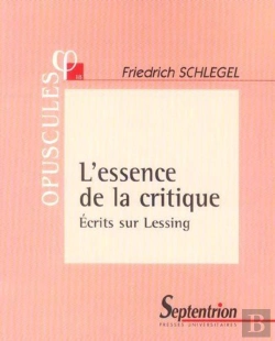 Bertrand.pt - L''Essence De La Critique : Écrits Sur Lessingn° 18