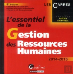 Bertrand.pt - L'Essentiel De La Gestion Des Ressources Humaines 2014-2015, 8eme Edition