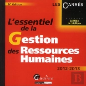 L'Essentiel De La Gestion Des Ressources Humaines, 6eme Edition