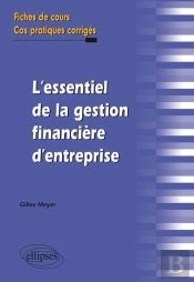 L'Essentiel De La Gestion Financière D'Entreprise. Fiches De Cours Et Cas Pratiques Corrigés