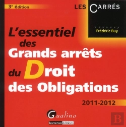 Bertrand.pt - L'Essentiel De La Jurisprudence Civile : Les Obligations 3eme Edition