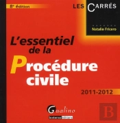 L'Essentiel De La Procedure Civile,8eme Edition