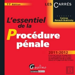 Bertrand.pt - L'Essentiel De La Procedure Penale 11eme Edition