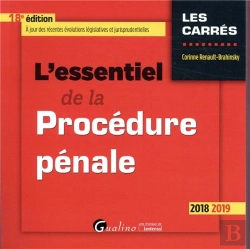 Bertrand.pt - L'Essentiel De La Procedure Penale - 18eme Edition