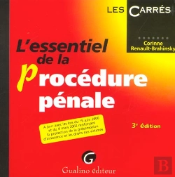 Bertrand.pt - L'Essentiel De La Procedure Penale ; 3e Edition