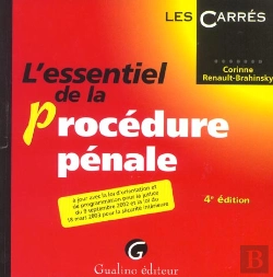 Bertrand.pt - L'Essentiel De La Procedure Penale