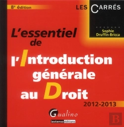 Bertrand.pt - L'Essentiel De L'Introduction Generale Au Droit, 8eme Edition