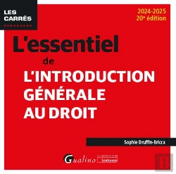 Bertrand.pt - L'Essentiel De L'Introduction Generale Au Droit