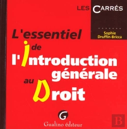 Bertrand.pt - L'Essentiel De L'Introduction Generale Au Droit