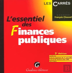 Bertrand.pt - L'Essentiel Des Finances Publiques ; 3e Edition