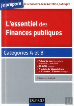 Bertrand.pt - L'Essentiel Des Finances Publiques ; Catégories A Et B