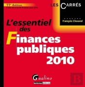 L'Essentiel Des Finances Publiques (Édition 2010)