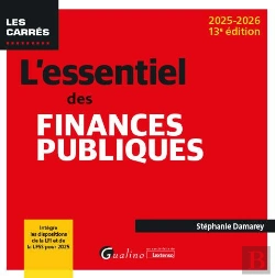 Bertrand.pt - L'Essentiel Des Finances Publiques : Intègre Les Dispositions De La Lfi Et De La Lfss Pour 2025 (Édition 2025/2026)