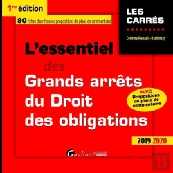 Bertrand.pt - L'Essentiel Des Grands Arrets Du Droit Des Obligations - 79 Arrets De La Cour De Cassation Analyses