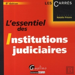Bertrand.pt - L'Essentiel Des Institutions Judiciaires (4e Édition)