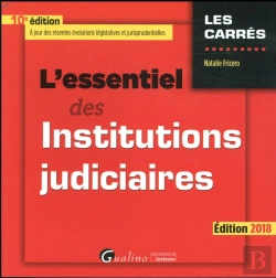 Bertrand.pt - L'Essentiel Des Institutions Judiciaires (Édition 2018)