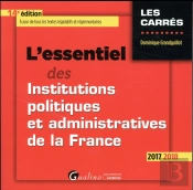 L'Essentiel Des Institutions Politiqueset Administratives De La France 14eme Edi