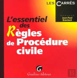 Bertrand.pt - L'Essentiel Des Regles De Procedure Civile