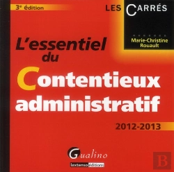 Bertrand.pt - L'Essentiel Du Contentieux Administratif (3e Édition)