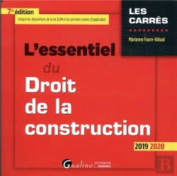 Bertrand.pt - L'Essentiel Du Droit De La Construction (Édition 2019/2020)