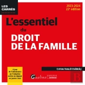 L'Essentiel Du Droit De La Famille, 22eme Edition