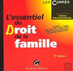 Bertrand.pt - L'Essentiel Du Droit De La Famille ; 2e Edition