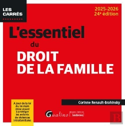 Bertrand.pt - L'Essentiel Du Droit De La Famille (Édition 2025/2026)