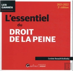 Bertrand.pt - L'Essentiel Du Droit De La Peine (Édition 2021/2022)