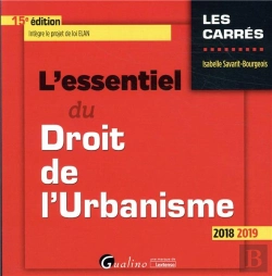 Bertrand.pt - L'Essentiel Du Droit De L'Urbanisme (Édition 2018/2019)