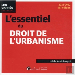 Bertrand.pt - L'Essentiel Du Droit De L'Urbanisme (Édition 2021/2022)