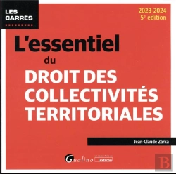 Bertrand.pt - L'Essentiel Du Droit Des Collectivites Territoriales, 5eme Edition - Integre Les Dispositions Des Lo