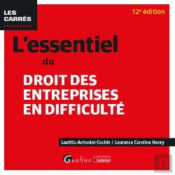 Bertrand.pt - L'Essentiel Du Droit Des Entreprises En Difficulté (12e Édition)