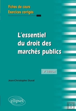 Bertrand.pt - L'Essentiel Du Droit Des Marchés Publics (3e Édition)