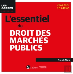 Bertrand.pt - L'Essentiel Du Droit Des Marchés Publics (Édition 2024/2025)