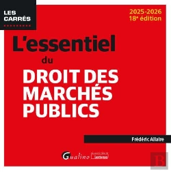 Bertrand.pt - L'Essentiel Du Droit Des Marchés Publics (Édition 2025/2026)