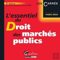 Bertrand.pt - L'Essentiel Du Droit Des Marchés Publics