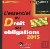 L'Essentiel Du Droit Des Obligations (Édition 2015)