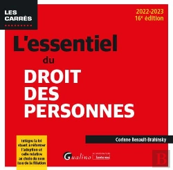Bertrand.pt - L'Essentiel Du Droit Des Personnes, 16eme Edition
