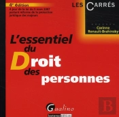 L'Essentiel Du Droit Des Personnes (4e Édition)