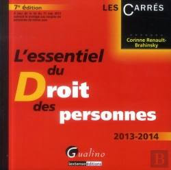 Bertrand.pt - L'Essentiel Du Droit Des Personnes, 7eme Edition