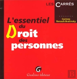 Bertrand.pt - L'Essentiel Du Droit Des Personnes