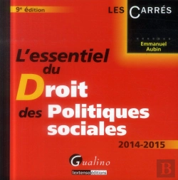 Bertrand.pt - L'Essentiel Du Droit Des Politiques Sociales 2014-2015, 9eme Edition