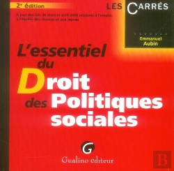 Bertrand.pt - L'Essentiel Du Droit Des Politiques Sociales