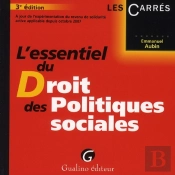 L'Essentiel Du Droit Des Politiques Sociales