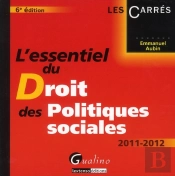 L'Essentiel Du Droit Des Politiques Sociales,6eme Edition