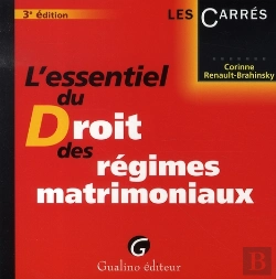 Bertrand.pt - L'Essentiel Du Droit Des Régimes Matrimoniaux
