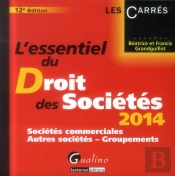 L'Essentiel Du Droit Des Societes 2014