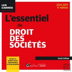 Bertrand.pt - L'Essentiel Du Droit Des Societes