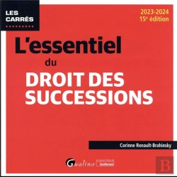 Bertrand.pt - L'Essentiel Du Droit Des Successions, 15eme Edition