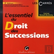 L'Essentiel Du Droit Des Successions (3e Édition)